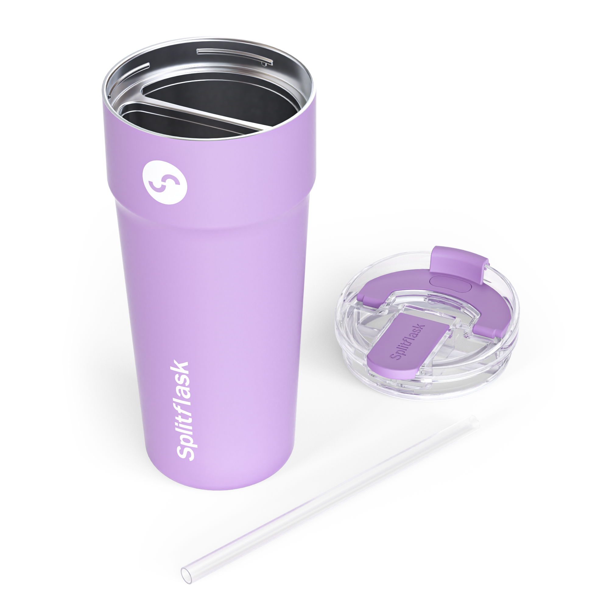 2-IN-1 Stainless Steel Travel Mug (30 oz - 887 ml)