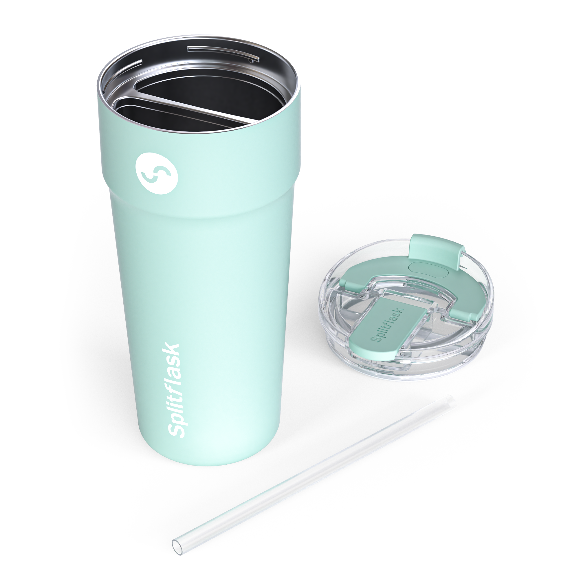 2-IN-1 Stainless Steel Travel Mug (30 oz - 887 ml)