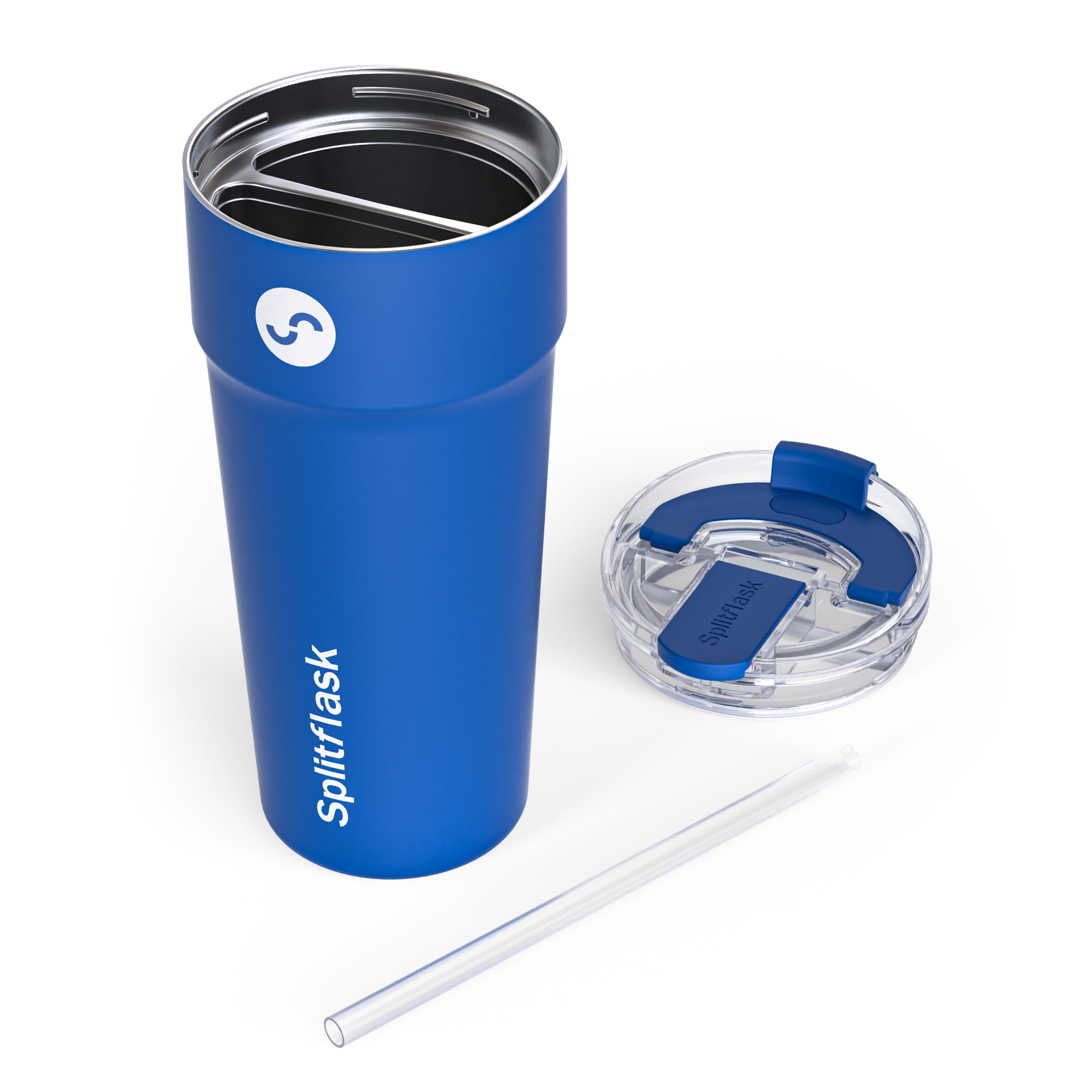 2-IN-1 Stainless Steel Travel Mug (30 oz - 887 ml)